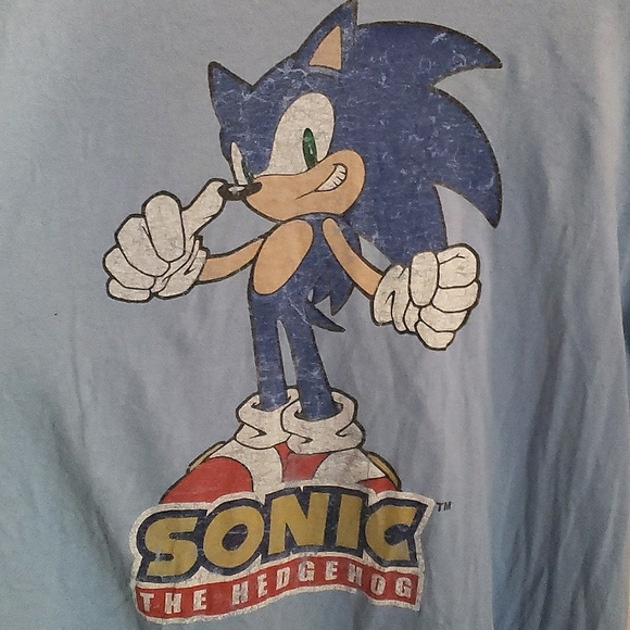 Vintage Sonic The Hedgehog TShirt - Picture 5 of 8